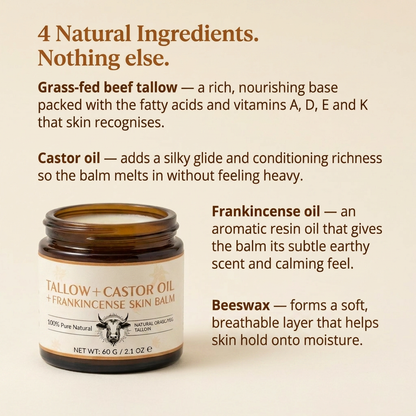 Tallow Revive | Just four ingredients you can name.
